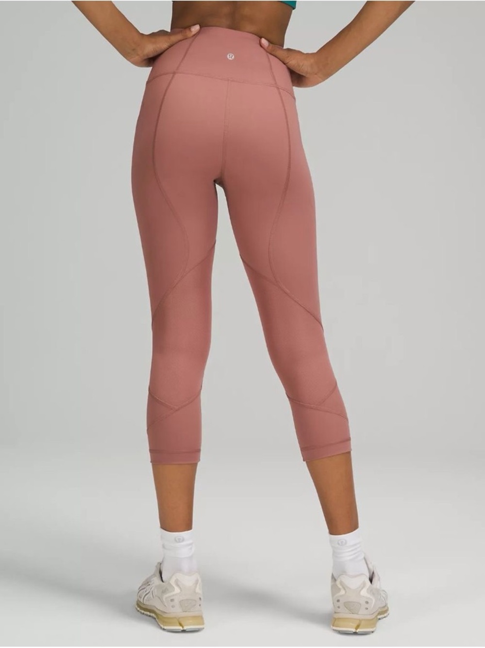 Lululemon Pace Rival High-Rise Crop 22” – Spiced Chai | Size 6